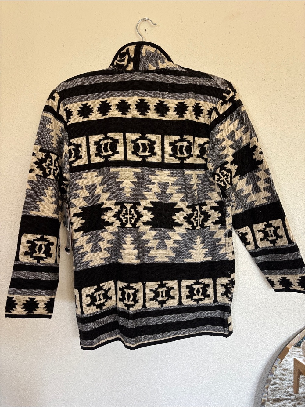 NWT 90s jacket southwestern aop